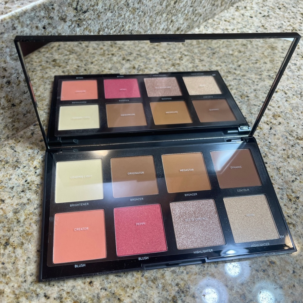 Morphe Cosmetics 8M Medium Vibes Complexion Pro Face Palette Full Size Bronzer